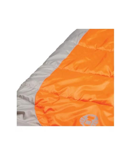 SACO DE DORMIR SILVER 25 GRADOS COLEMAN®, COLOR NARANJA - 6
