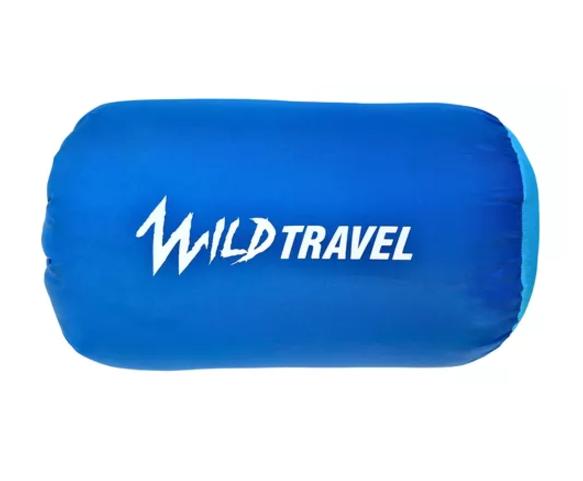 SACO DE DORMIR ULTRA LIGERO VERANO WILD TRAVEL +5º+25º 1200G AZUL - 6