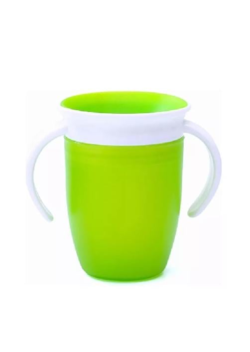 VASO ENTRENADOR 360° A PRUEBA DE DERRAMES COLOR VERDE - 1