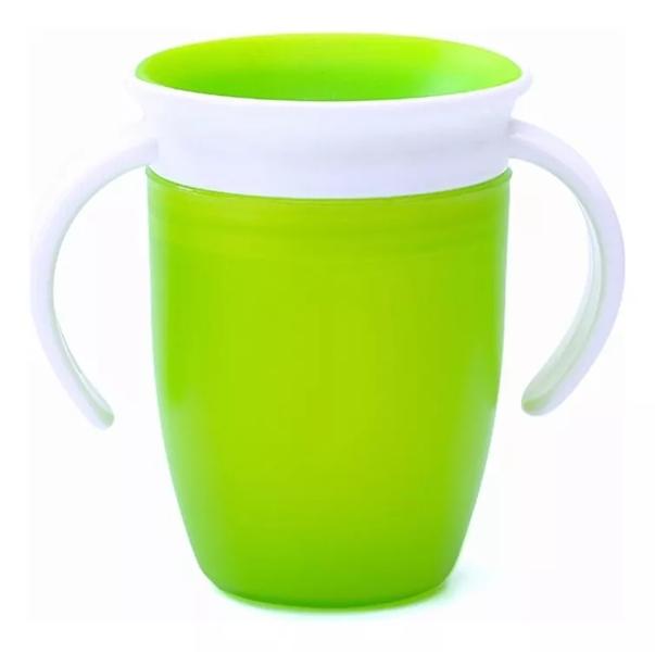 VASO ENTRENADOR 360° A PRUEBA DE DERRAMES COLOR VERDE - 2
