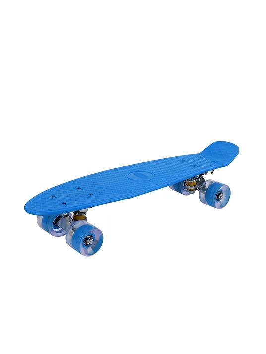 SKATE PENNY PATINETA CON RUEDAS LED, AZUL - 1