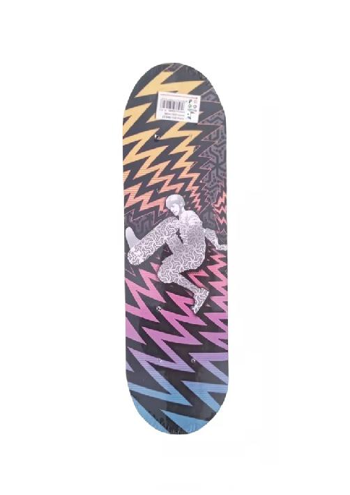 TABLA SKATE PATINETA NIÑO UNISEX 70CM, NEGRO - 5
