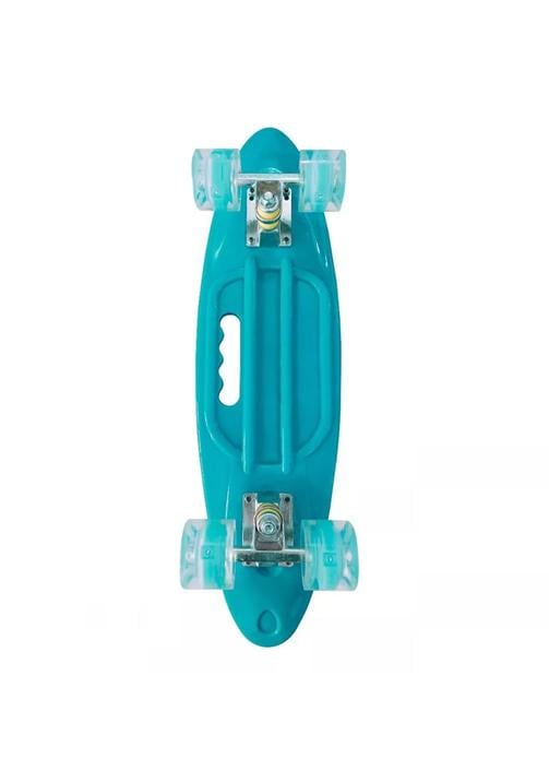 SKATE PENNY RIDE HARD RUEDAS LED NIÑOS, TURQUESA - 1
