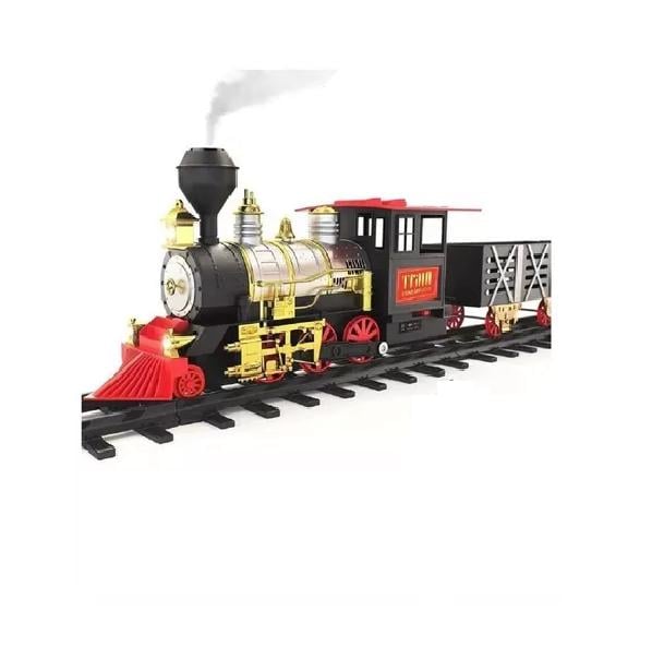 JUGUETE AUTO TREN DE NAVIDAD ELÉCTRICO 14 PCS PARA NIÑOS MULTICOLOR - 1
