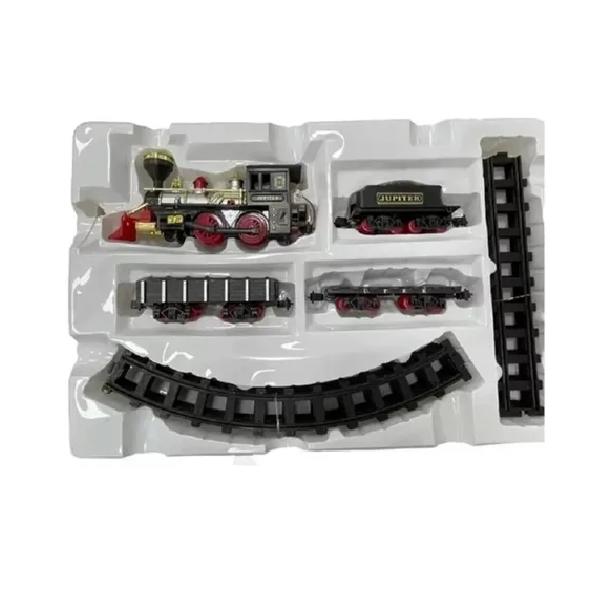 JUGUETE AUTO TREN DE NAVIDAD ELÉCTRICO 14 PCS PARA NIÑOS MULTICOLOR - 4