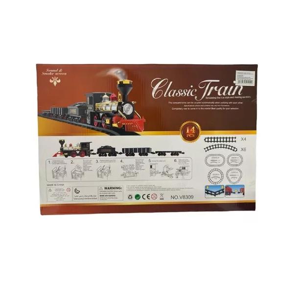 JUGUETE AUTO TREN DE NAVIDAD ELÉCTRICO 14 PCS PARA NIÑOS MULTICOLOR - 5