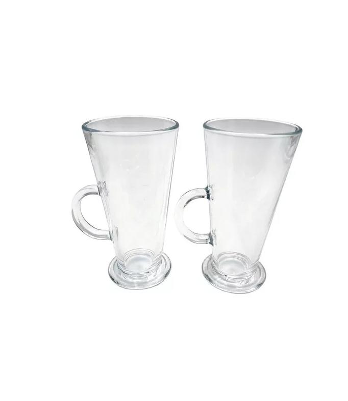 SET 2 TAZAS LATTE VIDRIO 450ML - 2