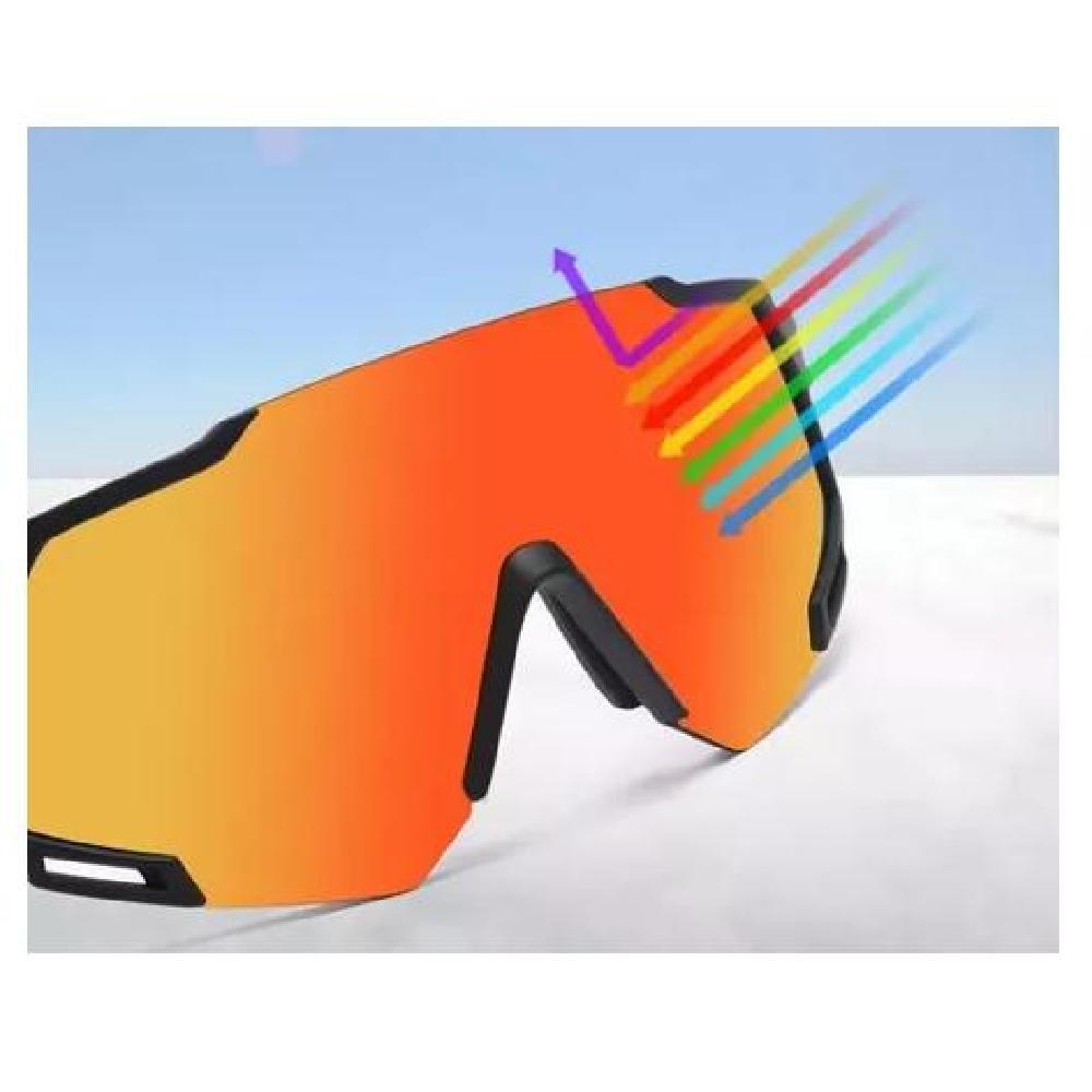 GAFAS / LENTES POLARIZADOS DEPORTIVOS CON CRISTALES ADICIONALES / CICLISMO - RUNNING - 4