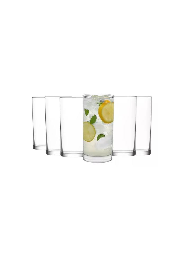 SET 6 VASOS VIDRIO AGUA CÓCTEL - 5
