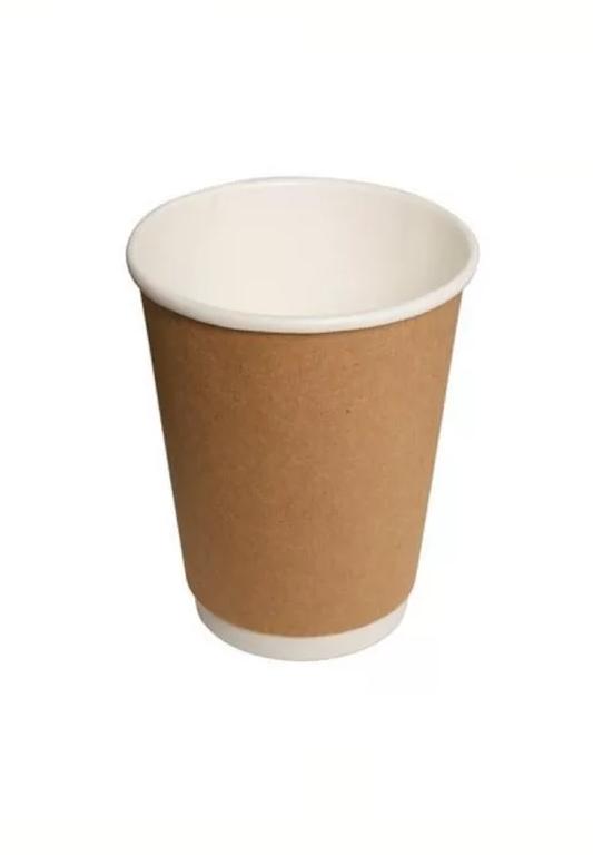 VASO KRAFT DOBLE CAPA 240CC/8OZ 100 UNIDADES - 1