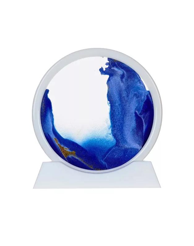 DECORACIÓN ARTE DE ARENA ANTI ESTRÉS SENSORIAL PAISAJE AZUL - 1