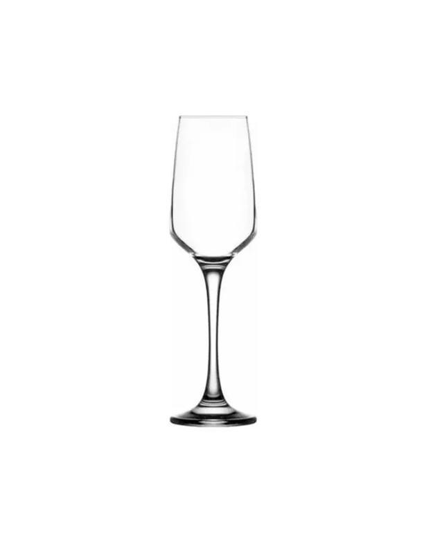 SET 6 COPAS CHAMPAGNE CÓCTEL 230ML CRISTAL - 1