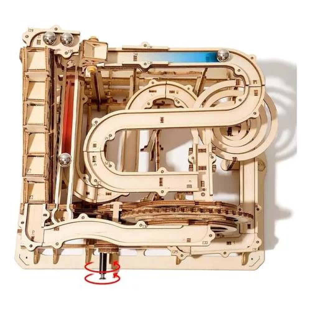 ROMPECABEZAS DE MADERA 3D MOUNTAIN LG501, 254 PIEZAS, ROBOTIME - 4