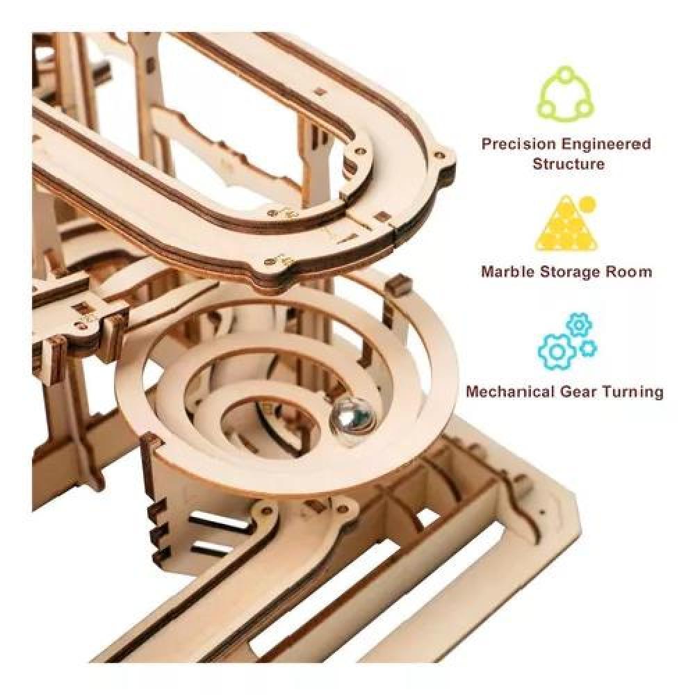 ROMPECABEZAS DE MADERA 3D MOUNTAIN LG501, 254 PIEZAS, ROBOTIME - 6