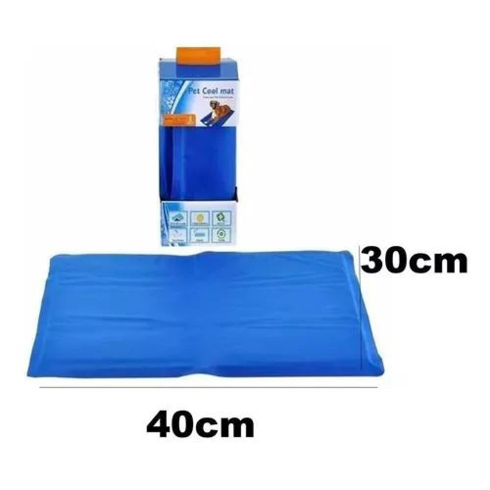 MANTA REFRESCANTE PET COOL MAT 30X40 CM MASCOTAS AZUL - 2