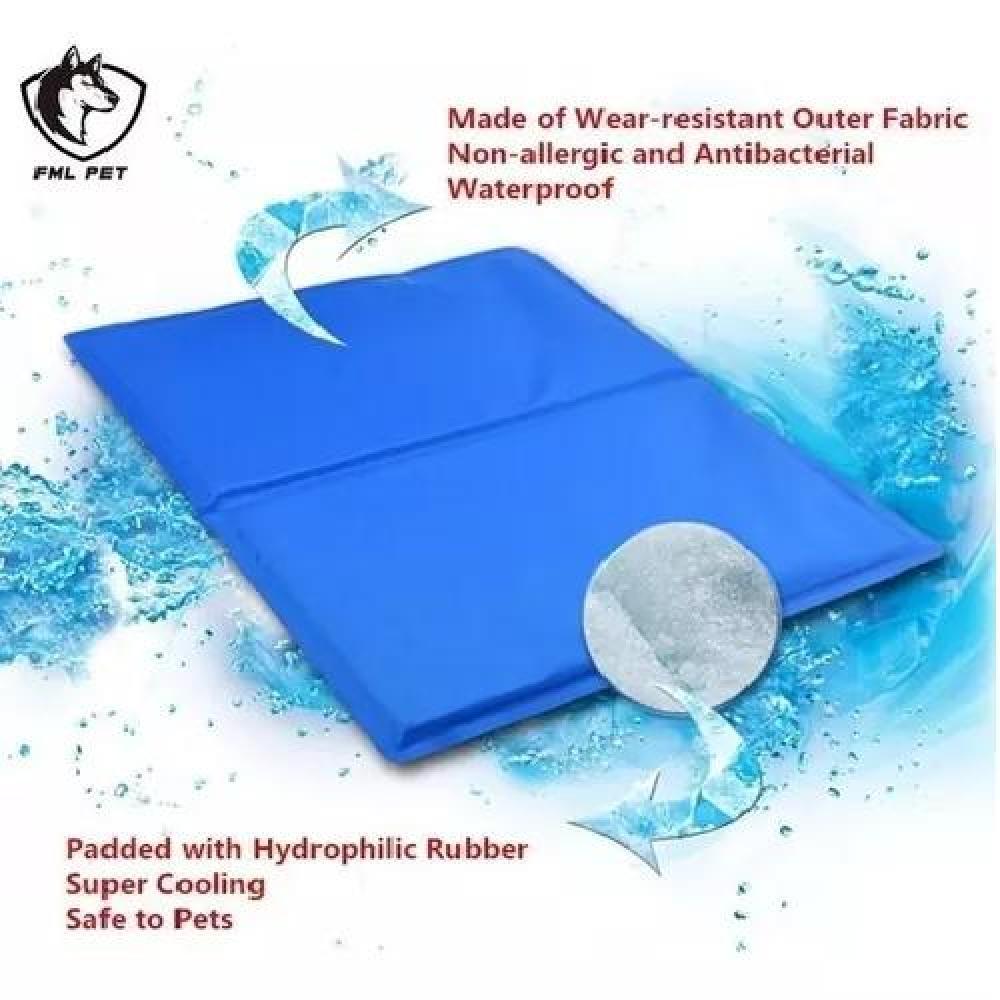 MANTA REFRESCANTE PET COOL MAT 30X40 CM MASCOTAS AZUL - 7
