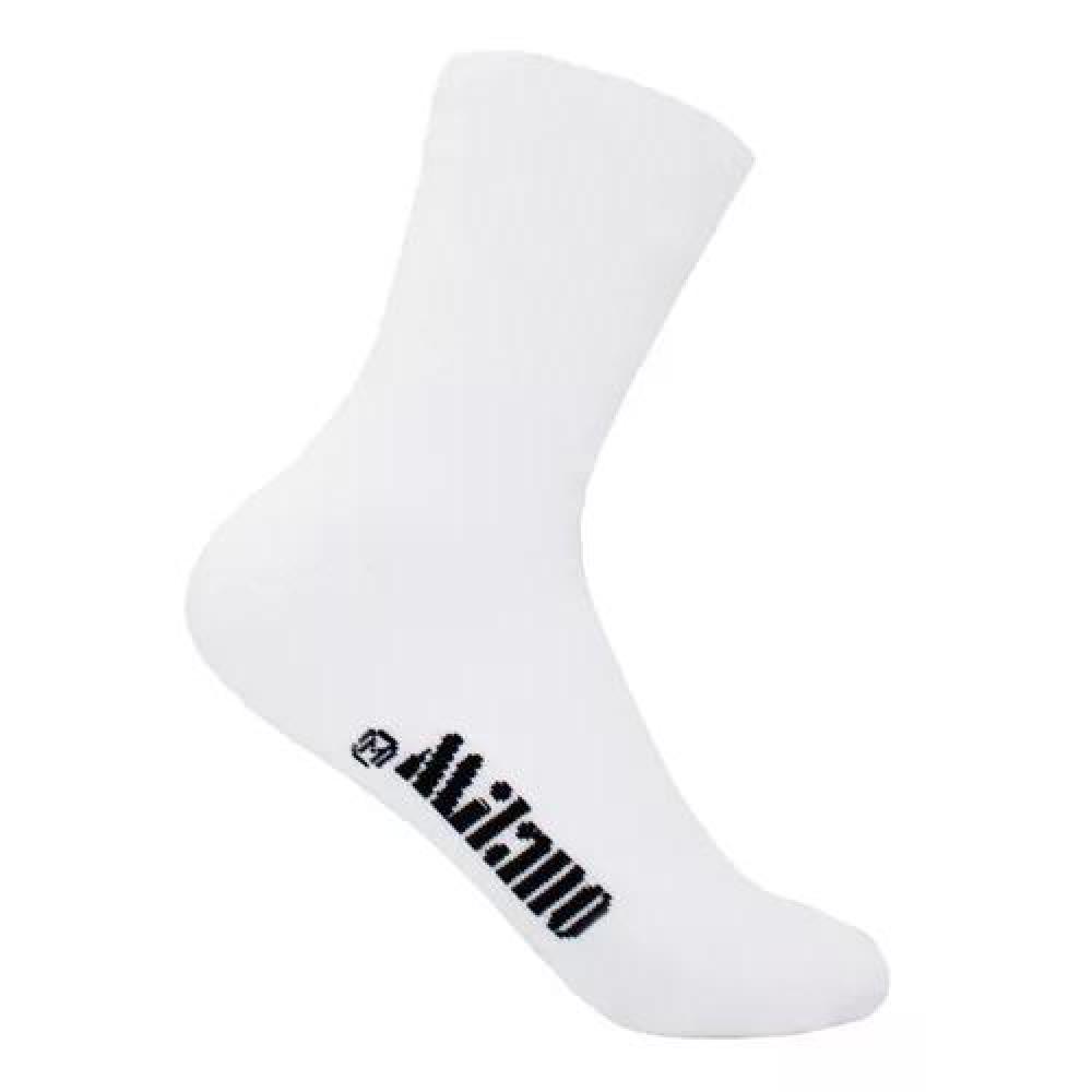 CALCETINES DE MEDIA CAÑA PARA HOMBRE, PACK DE 12 PARES, COLOR BLANCO - 3