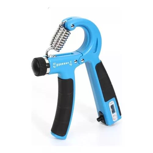 HAND GRIP EJERCITADOR CON CONTADOR 60-10KG 60-5KG 3 COLORES COLOR CELESTE - 3
