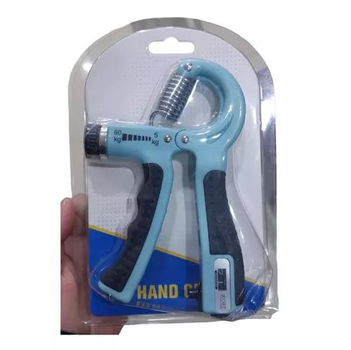 HAND GRIP EJERCITADOR CON CONTADOR 60-10KG 60-5KG 3 COLORES COLOR CELESTE - 4