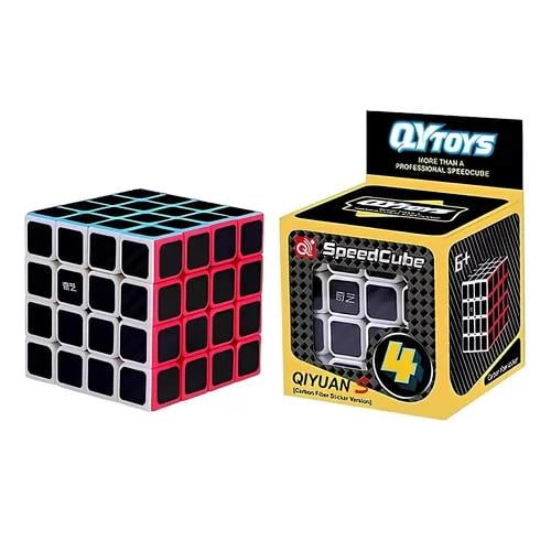 CUBO RUBIK WARRIOR W CARBONO QIYI 3X3 FIBRA CARBONO MULTICOLOR - 1