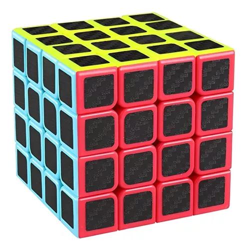 CUBO RUBIK WARRIOR W CARBONO QIYI 3X3 FIBRA CARBONO MULTICOLOR - 3