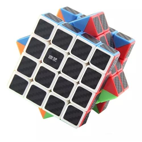 CUBO RUBIK WARRIOR W CARBONO QIYI 3X3 FIBRA CARBONO MULTICOLOR - 4