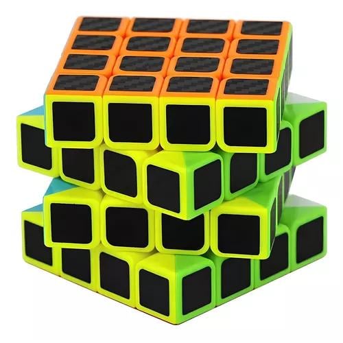 CUBO RUBIK WARRIOR W CARBONO QIYI 3X3 FIBRA CARBONO MULTICOLOR - 5