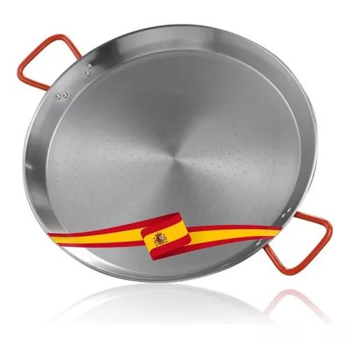 PAELLERA VALENCIANA PULIDA GARCIMA, 46 CM, PARA PAELLA, 12 PORCIONES - 3