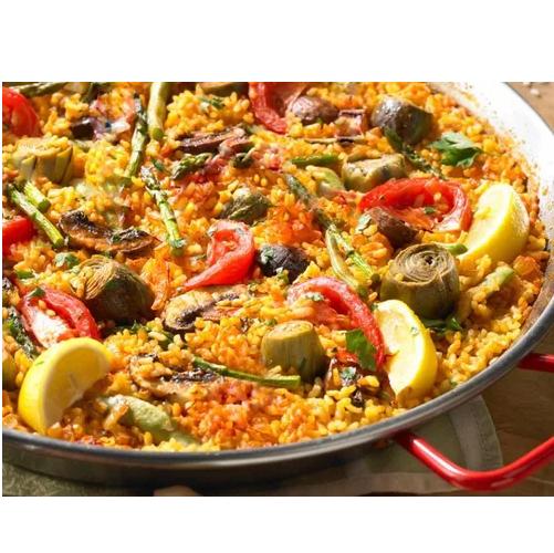 PAELLERA VALENCIANA PULIDA GARCIMA, 46 CM, PARA PAELLA, 12 PORCIONES - 4