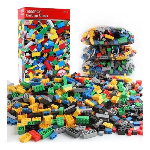 BLOQUES DE CONSTRUCCIÓN DIDÁCTICO 1000 PIEZAS MULTICOLOR - 2