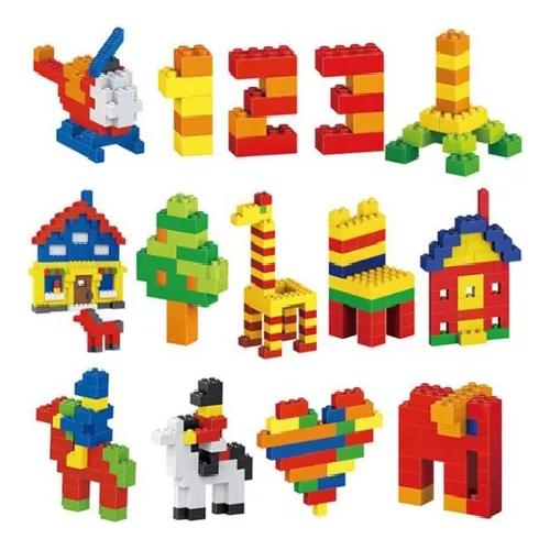 BLOQUES DE CONSTRUCCIÓN DIDÁCTICO 1000 PIEZAS MULTICOLOR - 6