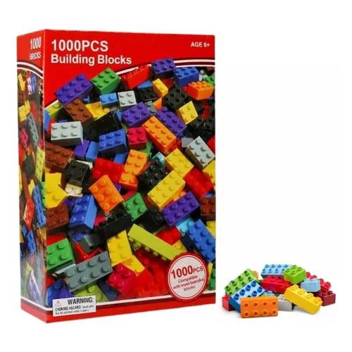 BLOQUES DE CONSTRUCCIÓN DIDÁCTICO 1000 PIEZAS MULTICOLOR - 8
