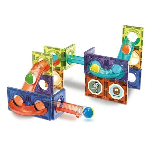 BLOQUE DE CONSTRUCCIÓN MAGNÉTICO CON BOLA, 52 PIEZAS MULTICOLOR - 2