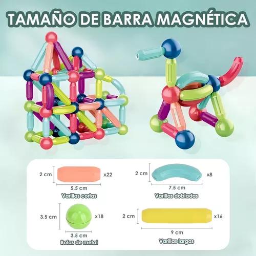 MAGNETIC STICKS: BLOQUES PARA ARMAR MAGNÉTICOS 36 PIEZAS MULTICOLOR - 6