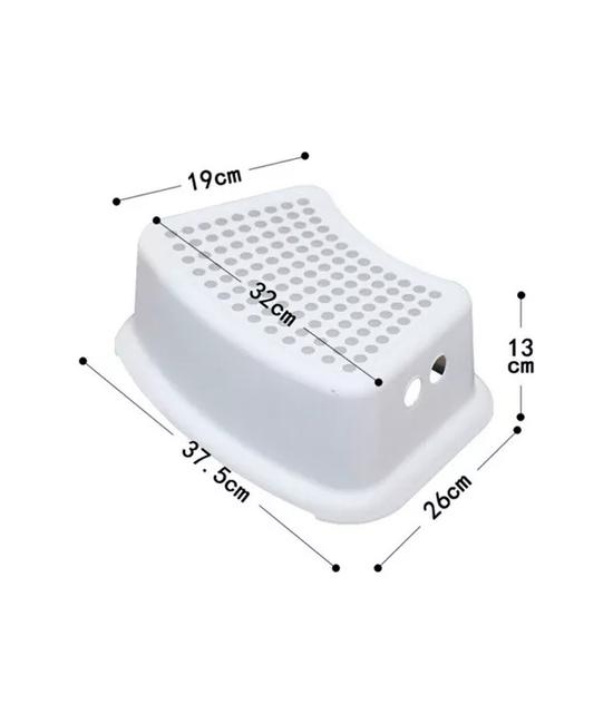 PISO ALZADOR DE BAÑO PARA NIÑOS, COLOR BLANCO - 2