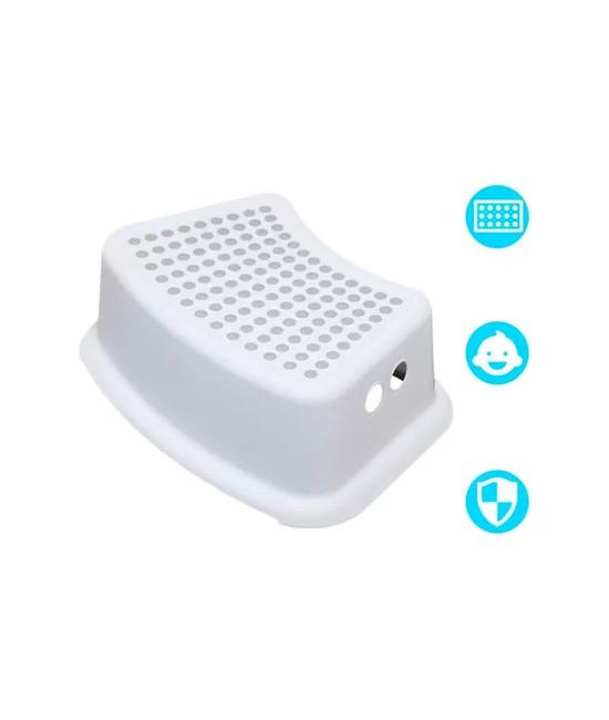 PISO ALZADOR DE BAÑO PARA NIÑOS, COLOR BLANCO - 6