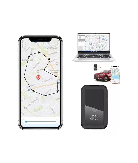 LOCALIZADOR PARA VEHÍCULOS GPS, MINI RASTREADOR PORTÁTIL, COLOR NEGRO - 1