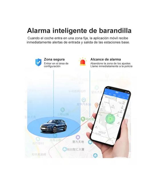LOCALIZADOR PARA VEHÍCULOS GPS, MINI RASTREADOR PORTÁTIL, COLOR NEGRO - 2
