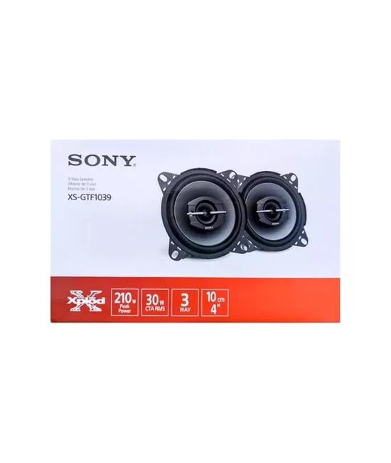 PARLANTES DE 3 VÍAS 10CM XS-GTF1039 SONY, COLOR NEGRO - 1