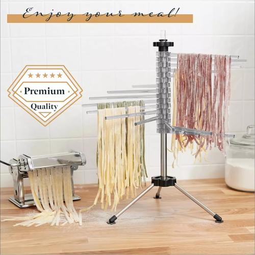 ESCURRIDOR DE PASTA CON 14 VARILLAS DE PLÁSTICO TRANSPARENTE - 4