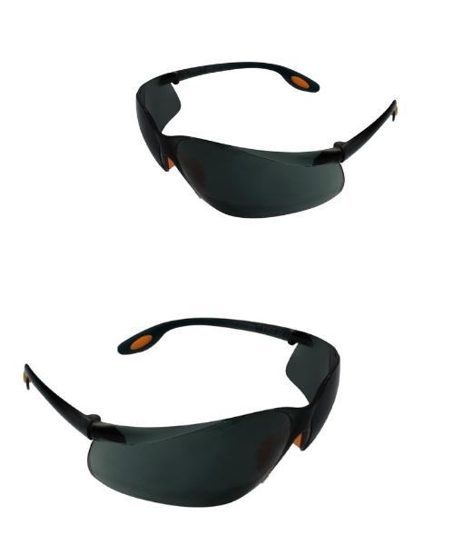 LENTES/ANTIPARRAS DE SEGURIDAD PROTECCIÓN UV PROFESIONALES, NEGROS - 2
