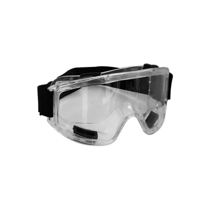 LENTES DE SEGURIDAD ANTIPARRAS GAFAS PROTECCIÓN BANDA AJUSTABLE CRISTAL BLANCO - 3