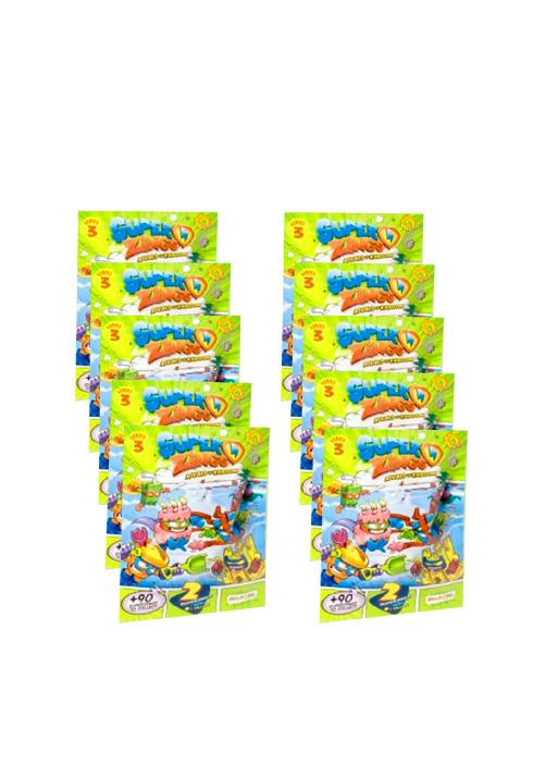 SUPERZINGS PACK CAJA FIGURAS COLECCIONABLES SERIE VERDE - 2