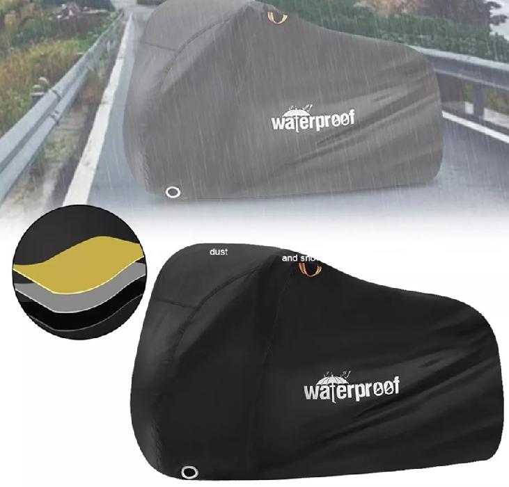 CARPA COBERTOR FUNDA PARA BICICLETA IMPERMEABLE 110X200 CM - 5