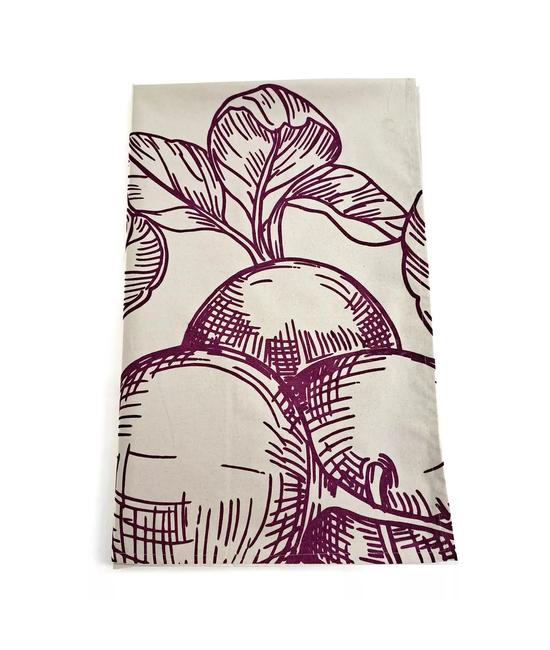 MANTEL BETARRAGA ESTAMPADO 160X300 CM, BEIGE - 1
