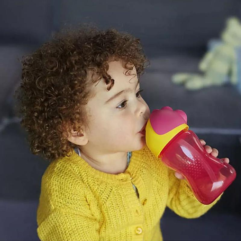 VASOS CON BOMBILLA PHILIPS AVENT, COLOR ROSA - 3