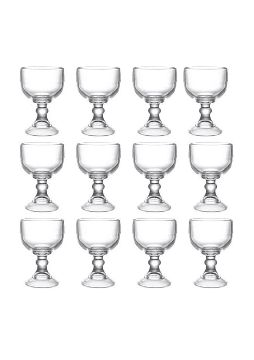 SET 12 COPAS CHABELAS 500CC VIDRIO RESTOBAR - 3