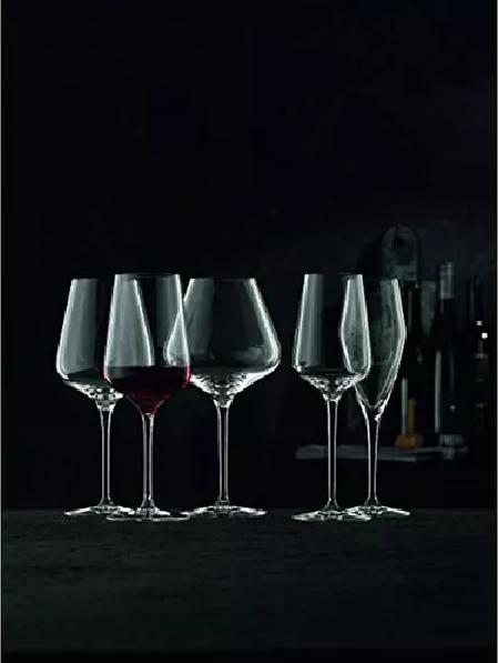 4 COPAS CRISTAL VINOVA BURGUNDY BALLON NACHTMANN - 3