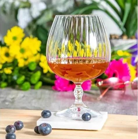SET 6 COPAS BRANDY COGNAC CRISTAL BORMIOLI ROCCO PREMIUM TRANSPARENTE - 3