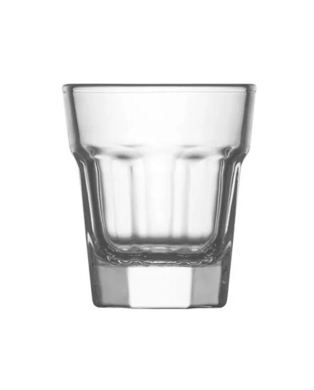 SET 6 VASOS SHOT TEQUILERO VIDRIO VITRINEON TRANSPARENTE - 1